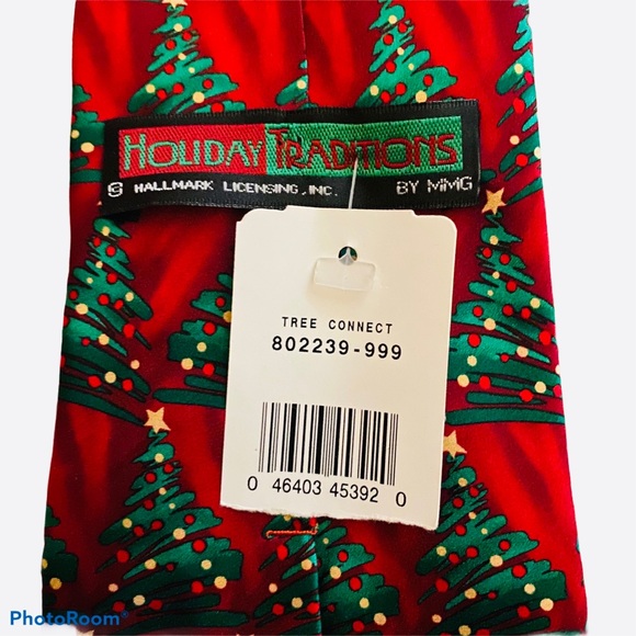 Hallmark Holiday Traditions Silk Christmas Tie NEW - Picture 5 of 6